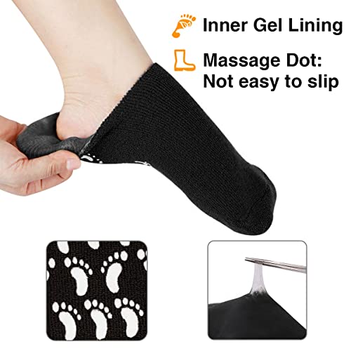 Codream Men's Moisturizing Gel Socks Large (US 10-15) Pack of 2