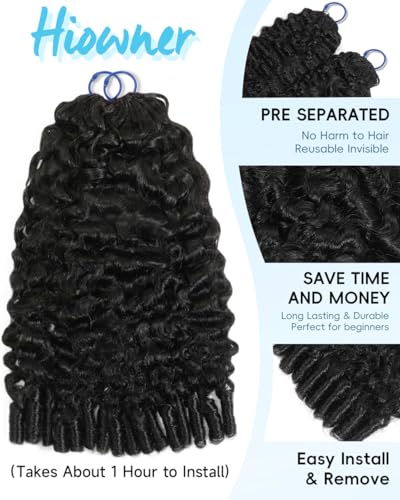 Feather Crochet Human Hair 120g 95-100 Strands Pre-Looped