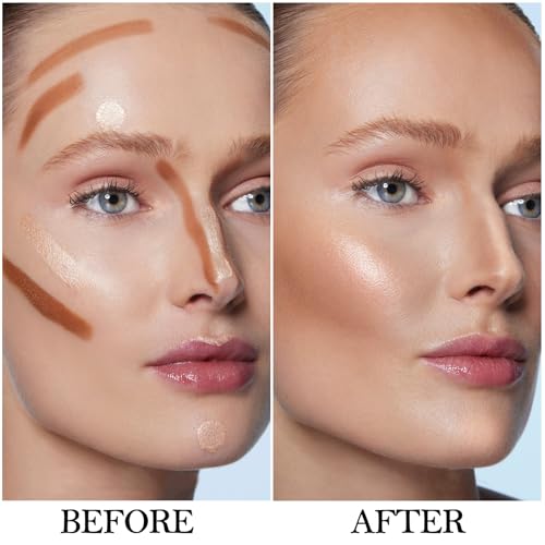 Boobeen Cream Contour Stick 0.35 oz - Blendable Matte Bronzer for Face, Long-Lasting & Sweatproof, Includes Variation #07
