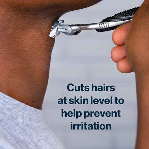 Gillette SkinGuard Razors for Men, 1 Razor Handle and 2 Razor Blade Refills, Designed for Men with Sensitive Skin, Razor Bumps, and Shaving Irritation