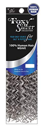 Foxy Silver HH Jerry Curl 10" Human Hair Weave 280