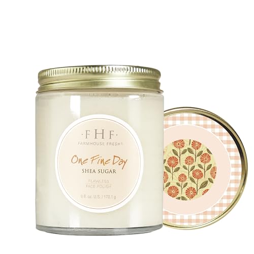 FarmHouse Fresh Sugar Face Scrub Exfoliator for Sensitive Skin