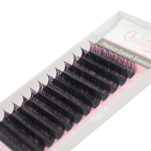 Faux Mink Eyelash Extensions Volume 0.03mm C Curl 11mm Semi-Permanent Individual Lashes Extension Professional Salon Use