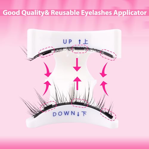 JIMIRE High Volume False Eyelashes Fluffy 3D Lashes Pack 5 Pairs