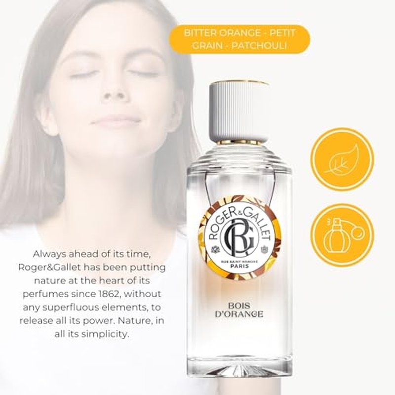 Roger & Gallet Bois D'Orange Fragrant Water Body Spray 1 Oz