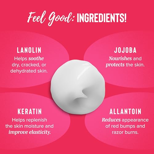 Coochy Moisturizing Shave Cream for Sensitive Skin - 3.4 oz - Rash-Free, Gentle Bikini, Underarm & Leg Shaving Lotion with Variation of THIS listing