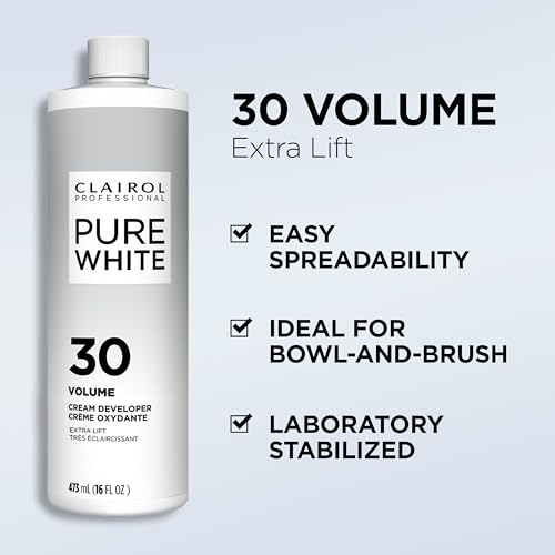 Clairol Professional Pure White 30 Volume Developer