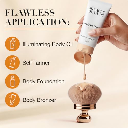 Miracle de Paris Body Makeup Brush for Smooth Blending & Self Tanner