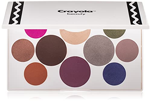 Crayola Beauty 10-Shade Eyeshadow Palette - Matte & Metallic