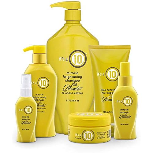 it's a 10 Haircare Miracle Leave-In Conditioner for Blondes 4 oz (Pack of 5)