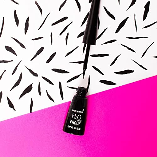 wet n wild H2O Proof Waterproof Liquid Eyeliner Black (2 Pack)