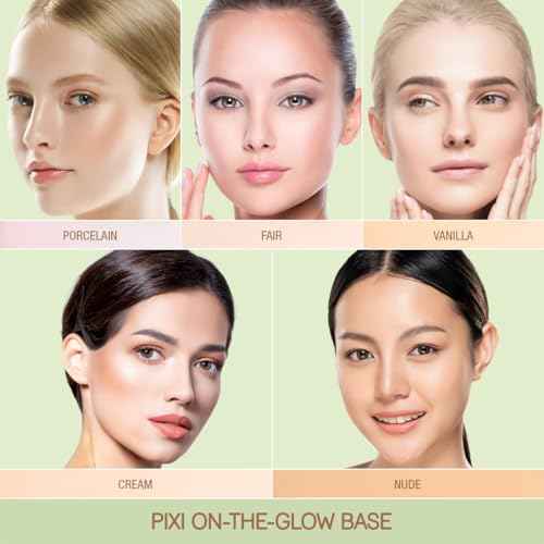 Pixi Beauty On-the-Glow Base| Tinted Moisturizer Foundation Stick | Cream: Fair/light, neutral shade| 0.6 oz / 19g