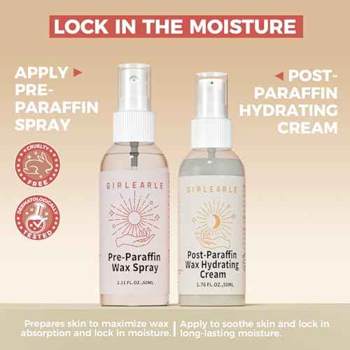 7000ml Paraffin Wax Machine for Hand and Feet, Hand Wax Paraffin Machine Bath with 4.4 lbs Scent-Free Paraffin Wax Refills for Hands, Feet, Elbows & Body to Relieve Stiff Muscles & Joints