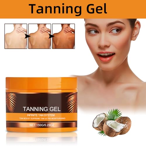 Intensive Tanning Gel, Tanning Cream, Haute BeautyTanning Gel,Tanning Gel,Tanning Gel,For Sunbeds Outdoor Sun (1PCS)