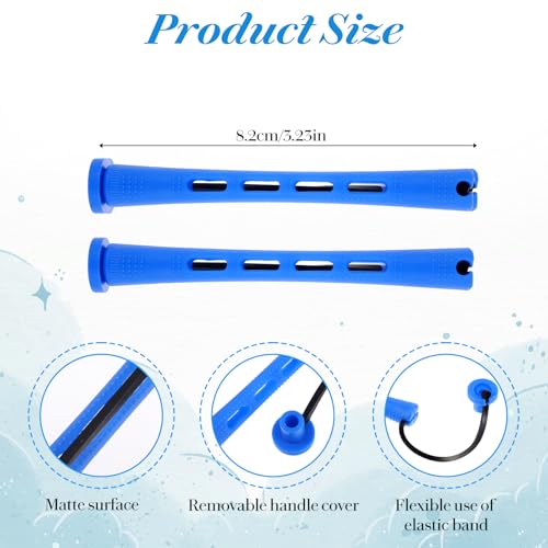 30-Piece Perm Rods for Short Hair - Plastic Curling Rollers Set