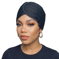 DONNA Deluxe Foam Hair Wrap with Olive Oil & Vitamin E - Adjustable Mesh & Foam for Sleep or Styling