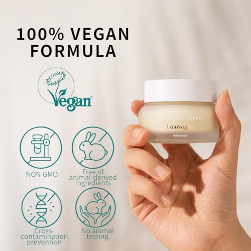 Vita Glow Cream ? For Dewy, Glowing Skin with Snow Mushroom Extract, Vitamin C Complex and Niacinamide, Helps Improve Uneven Skin Tone and Pigmentation, Vegan (1.69 fl.oz/ 50ml)