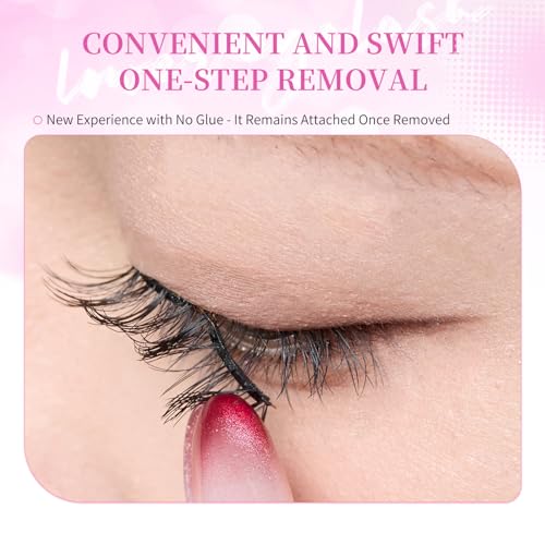 Magnetic Eyelashes Reusable - No Glue, Natural Look
