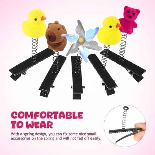 100pcs Metal Duck Bill Hair Clips DIY Hairpins Barrettes for Hair Styling School Home Party Christmas DIY Accessories Hairpins