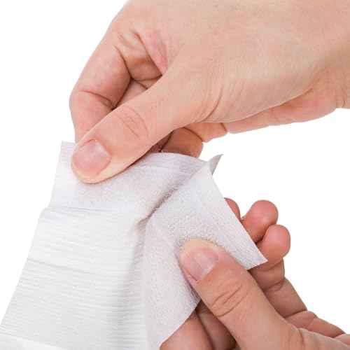 Yopay 100 Pack Disposable Spa Facial Headbands, Soft Elastic Headband Wrap with Closure for Women Girls, Individual Pack Stretch Non-Woven Skincare Headbands for Makeup, Treatments, Esthetician, White