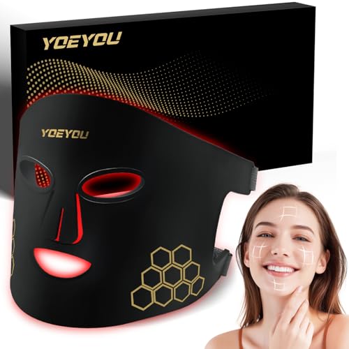 Red Light Therapy Face Mask 660nm 850nm LED Skincare