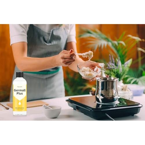 1.59 oz Liquid Germall Plus Preservative, Oil Soluble Natural Preservative, Germall Plus Suitable for Making Soap, Conditioners, Lotion, Creams and More