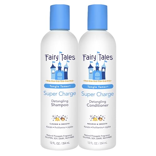 Fairy Tales Detangling Shampoo & Conditioner Set for Kids - 12 Oz
