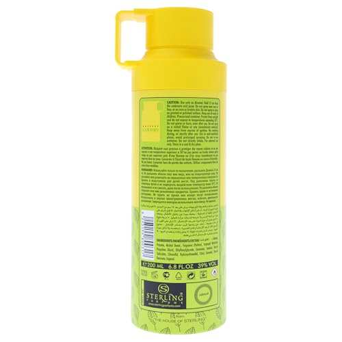 Odyssey Limoni Fresh Body Spray by Armaf for Men, 6.8 oz