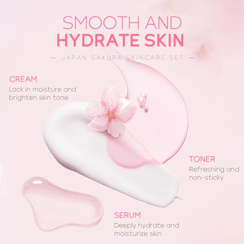 LAIKOU Sakura Skin Care Set 5pcs Travel Kit