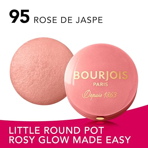 Bourjois Little Round Pot Blusher Powder #095 Rose De Jaspe 2.5g
