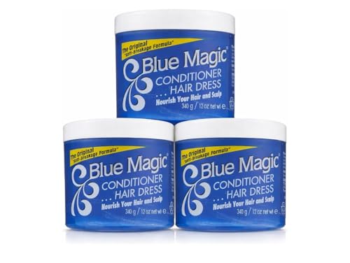 Blue Magic Hair Conditioner 12oz (Pack of 3)