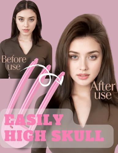 Hair Volume Clip Set 2-Piece Root Lift Comb for Curly Hair