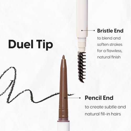 Kara Beauty Micro Brow Pencil with Castor Oil - Taupe