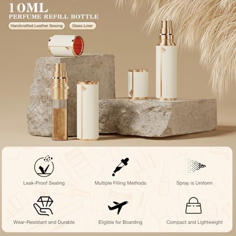 10ml Travel Perfume Atomizer Spray Bottle Refillable