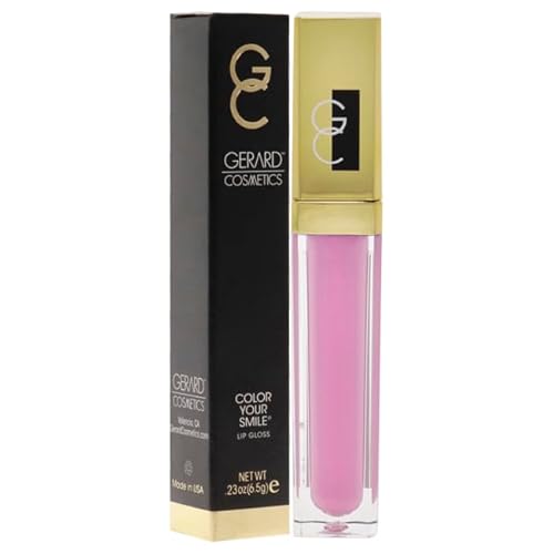 Gerard Cosmetic Color your Smile Lighted Lip Gloss - Fiji for Women - 0.23 oz Lip Gloss