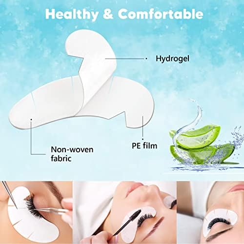 C. ARTIST 100 Pairs V-Shaped Hydrogel Under Eye Pads for Lash Extensions