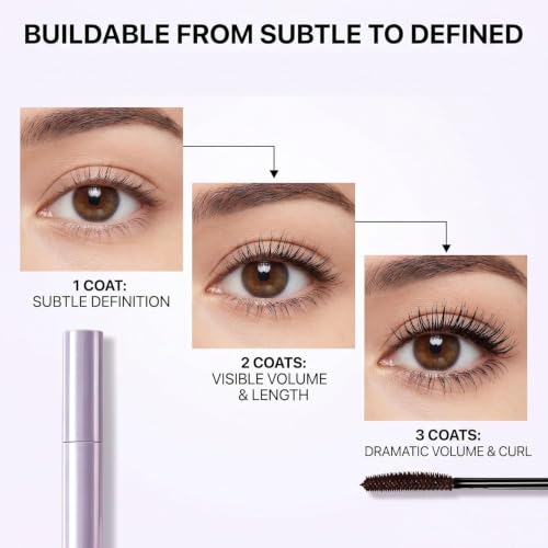 Astraxen Long Lasting Curling Tubing Mascara - Waterproof, Lengthening & Volumizing, 2-Pack