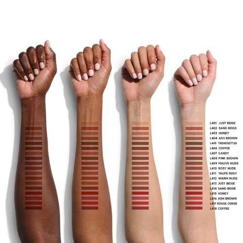 Beauty Glazed 6-Piece Nude Lip Liner Set - Waterproof Matte