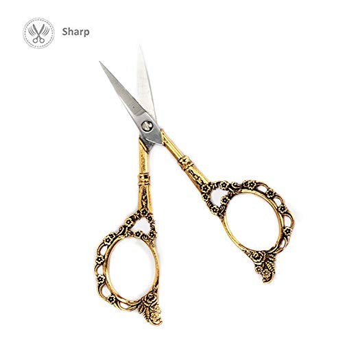 EBANKU Stainless Steel Manicure Scissors | Professional Nail & Eyebrow Grooming