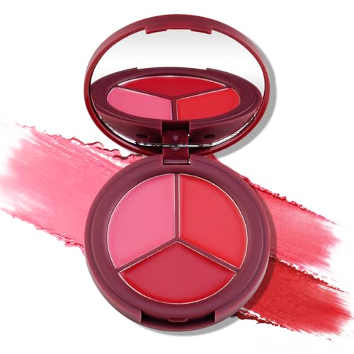 Color Nymph Blush Makeup - 3 Colors Ultra-Smoothy Cream Blush for Cheeks, Multi-Use Cream Blushes Balm & Lip Tint, Hydrating, Lightweight & Blendable Color, Face Makeup, Vegan & Cruelty-Free £¨#03£©