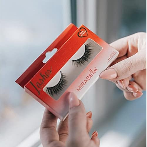 Mirabella Mink Effect Faux Lash Kit - False Eyelashes Set & Adhesive