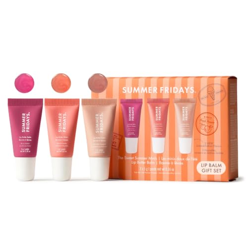 Summer Fridays Sweet Summer Minis Lip Balm Trio - Hydrating Gloss Set