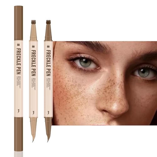 Dual-Ended Freckle Pen & Stamp - Waterproof, Long-Lasting (2 Pack)