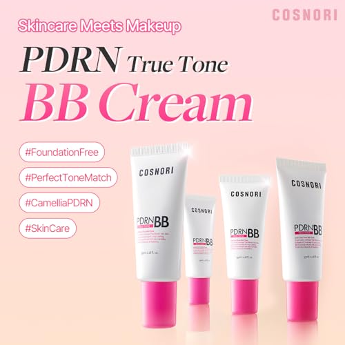COSNORI True Tone BB Cream 21 - Light Beige Shade, 1.18 Fl Oz