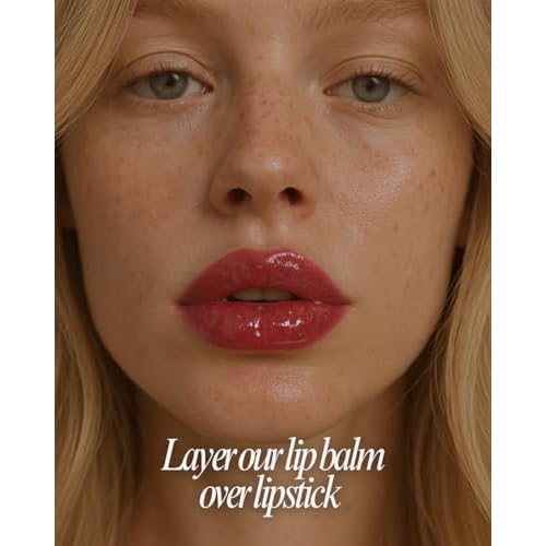 Moisturizing Lip Balm with Glossy Finish, Enriched with Hyaluronic Acid & Vitamin E - 0.5 fl.oz.