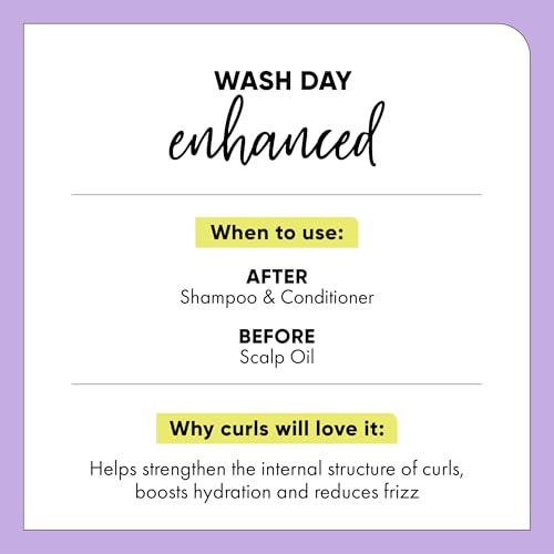 HASK Twist Tamer Leave-In Conditioner with FiberBond Technology & Coconut Oil for Wavy, Curly, Coily & Kinky Hair, Strengthens, Reduces Frizz, Boosts Hydration, Vegan, Sulfate-Free ? 6.7 fl oz
