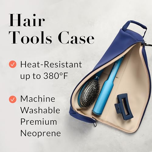 KUSSHI Travel Hair Tools Case - Heat Resistant Neoprene