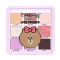 The Cr?me Shop | LINE FRIENDS - CHOCO¡¯S SWEET & LOVELY Eyeshadow Palette | 9 Rosy Multi-Finish Shades