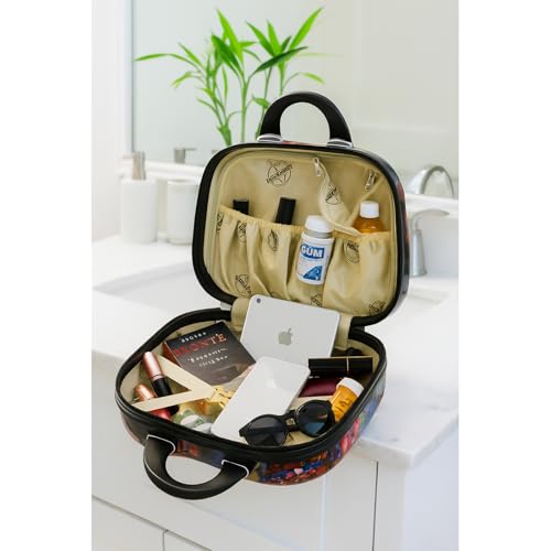 World Traveler 13-Inch Cosmetic Case Shoulder Tote - Paris Nights