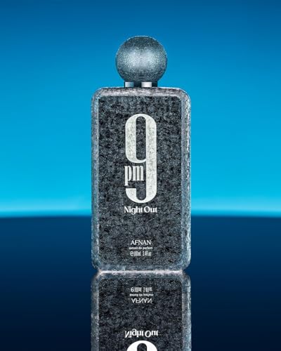 Afnan 9 PM Night Out Unisex Extrait de Parfum 3.4 Fl Oz